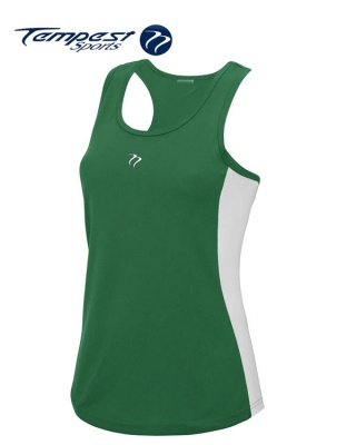 Tempest Women's Green White Training Vest